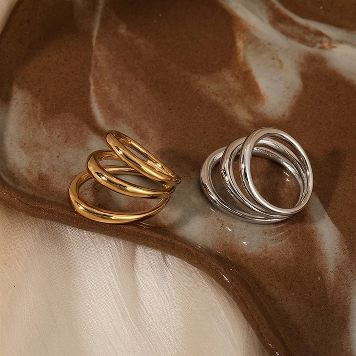 316 Stainless Steel 3 Circle Ring manufacturers