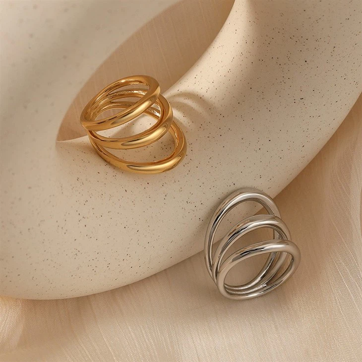 316 Stainless Steel 3 Circle Ring factory