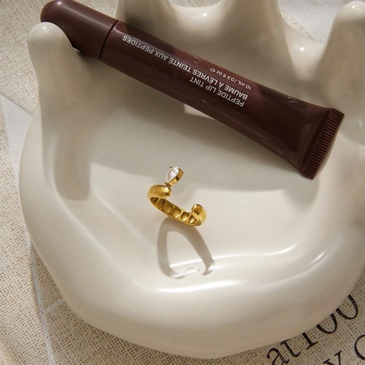 Smooth Thick Open Teardrop Band best